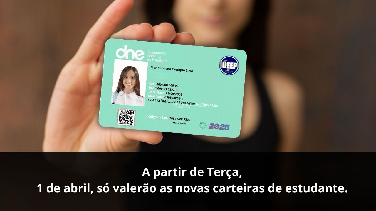 Validade da Carteira de Estudante 2024 chega ao fim nesta segunda-feira (31)