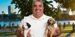 Prefeito Leo Bezerra sanciona LEI de Guga PET que cria cartilha sobre proteção animal para escolas municipais