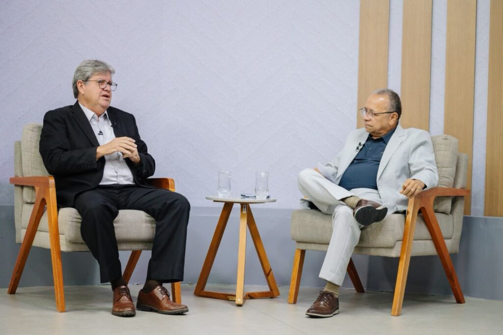 Em entrevista, João Azevêdo destaca avanços sociais e econômicos do estado: “Colocamos a Paraíba em um outro patamar”