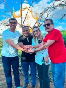 Tião Gomes e Chió conquistam apoio do professor Milla e fortalecem bases políticas em Esperança para eleições deste ano